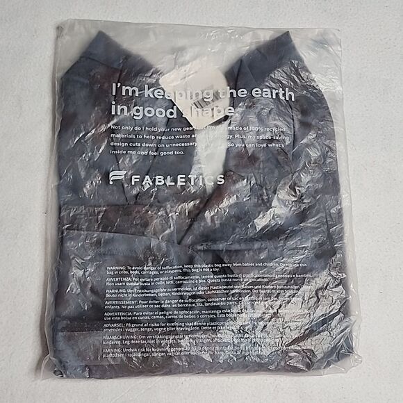 2045 NWT Fabletics Marie Mesh Top Size Large - Picture 4 of 9